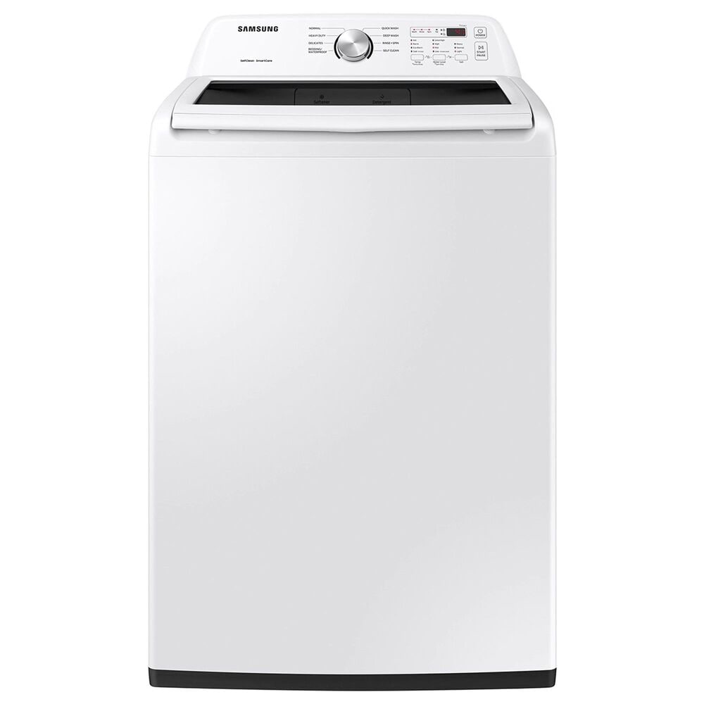 Samsung 4.5 Cu. Ft. Top Load Washer and 7.2 Cu. Ft. Electric Dryer Laundry Pair in White, , large
