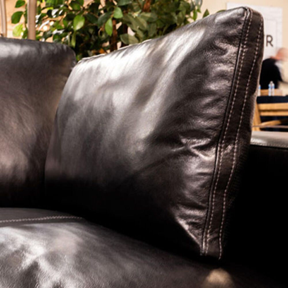 Ashley Emilia 2-Piece Stationary Symmetrical Sectional in Black, , large