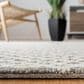 Safavieh Micro-Loop MLP353F 5" x 8" Gray and Ivory Area Rug, , large