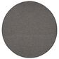 Nourison Positano 8" Round Charcoal Indoor/Outdoor Area Rug, , large