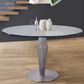 Blue River Lindsey Dining Table in Brushed Stainless Steel - Table Only, , large