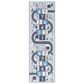 Safavieh Kids Playhouse KPH226F 2"2" x 10" Grey and Blue Runner, , large