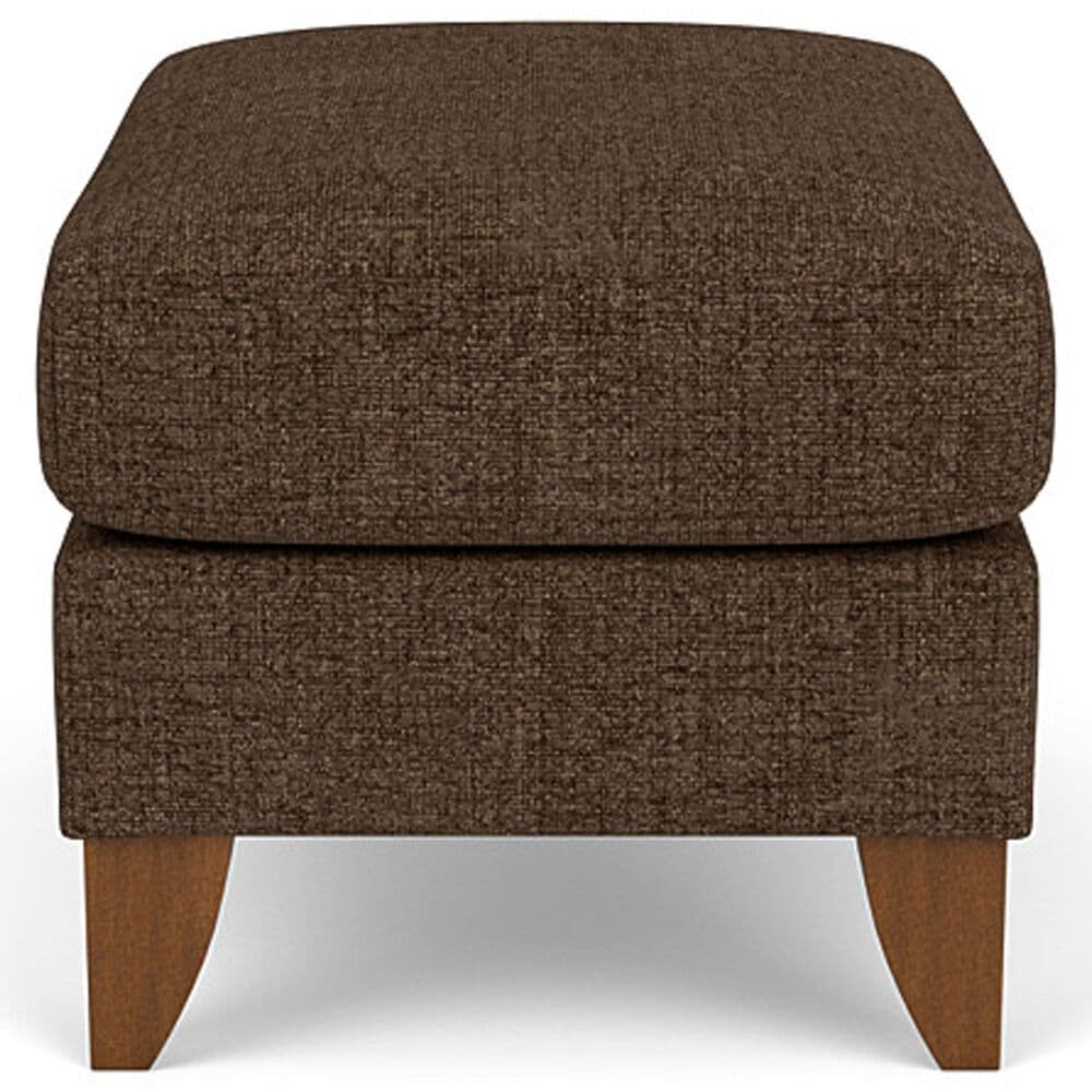 Flexsteel Jupiter Ottoman in Brown Espresso, , large