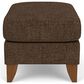 Flexsteel Jupiter Ottoman in Brown Espresso, , large