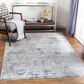 Surya Brunswick 10" x 14" Blue, Sage, Olive and Gray Area Rug, , large