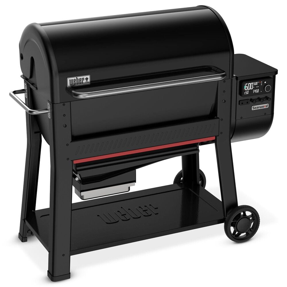 Weber Searwood XL 600 Pellet Grill in Black, , large