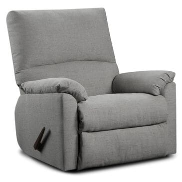 Northwestern Manual Recliner in Rue Gray, , large