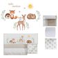 Levtex Woodland Pals 5-Piece Baby Bedding Set in Beige, , large