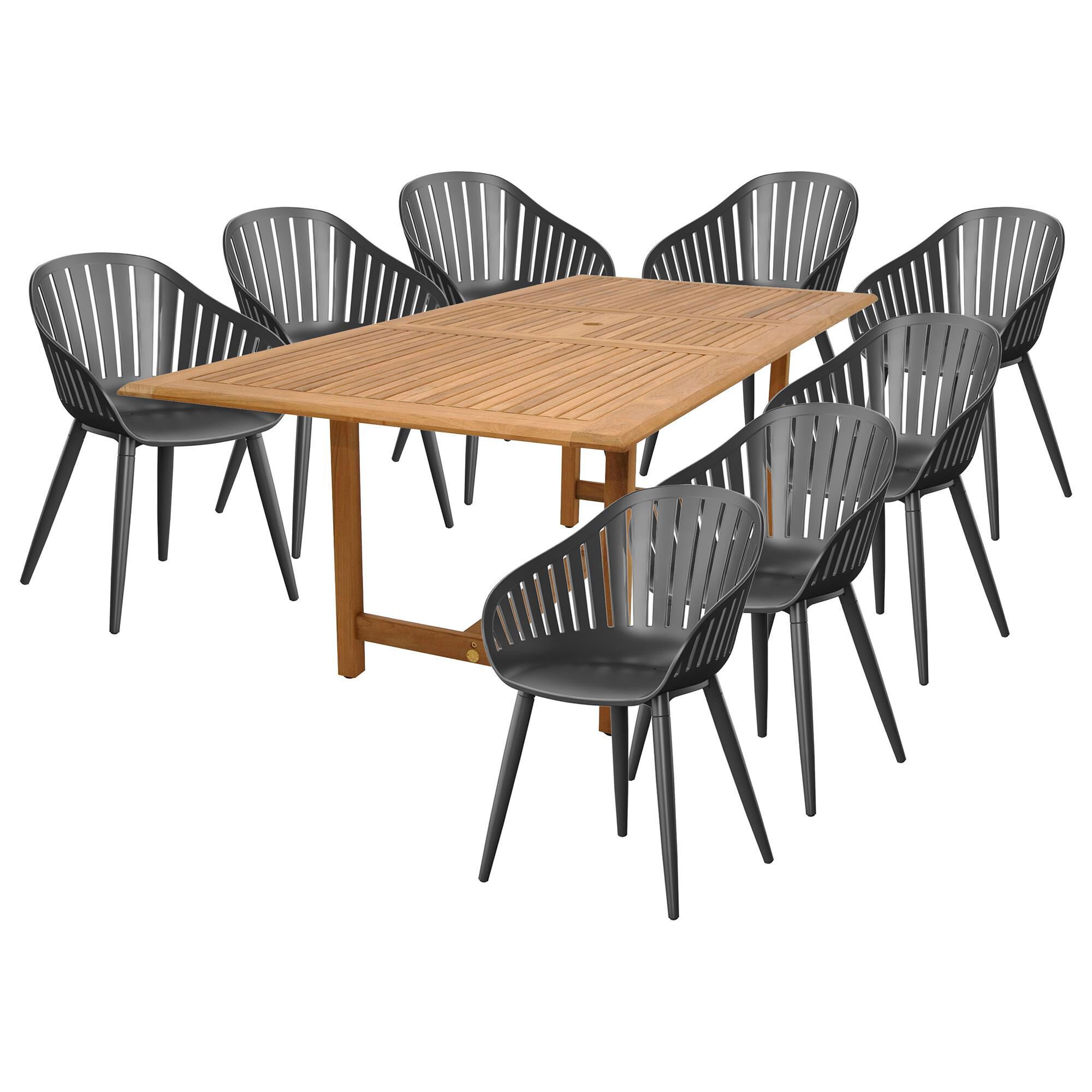 Cannes 9 piece dining set sales