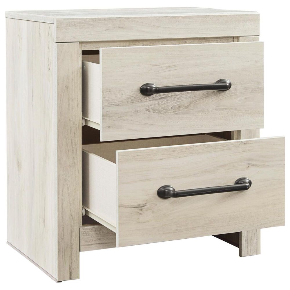 Ashley Cambeck 4 Piece Twin Single Storage Bed Set in Whitewash, , large