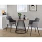 LumiSource Canary Dining Table in Black and Walnut - Table Only, , large