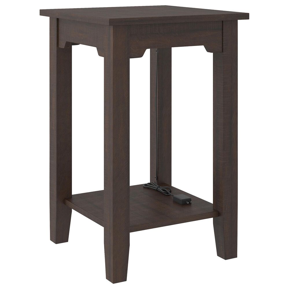 Signature Design by Ashley Camiburg Chair Side End Table in Warm Brown, , large