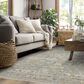 Karastan Surrey Hills Bedfordshire Beachglass 9" x 12" Area Rug, , large