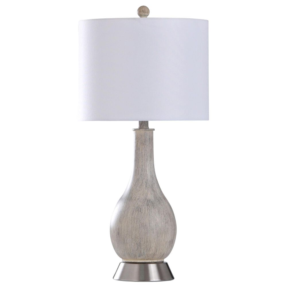 Flair Industries Table Lamp in Gray Wash, , large