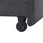 Serta Galloway Convertible Sofa in Charcoal, , large