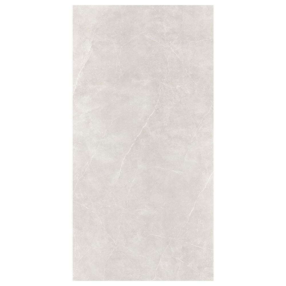 Emser Sterlina II Silver 24" x 47" Polished Porcelain Tile, , large