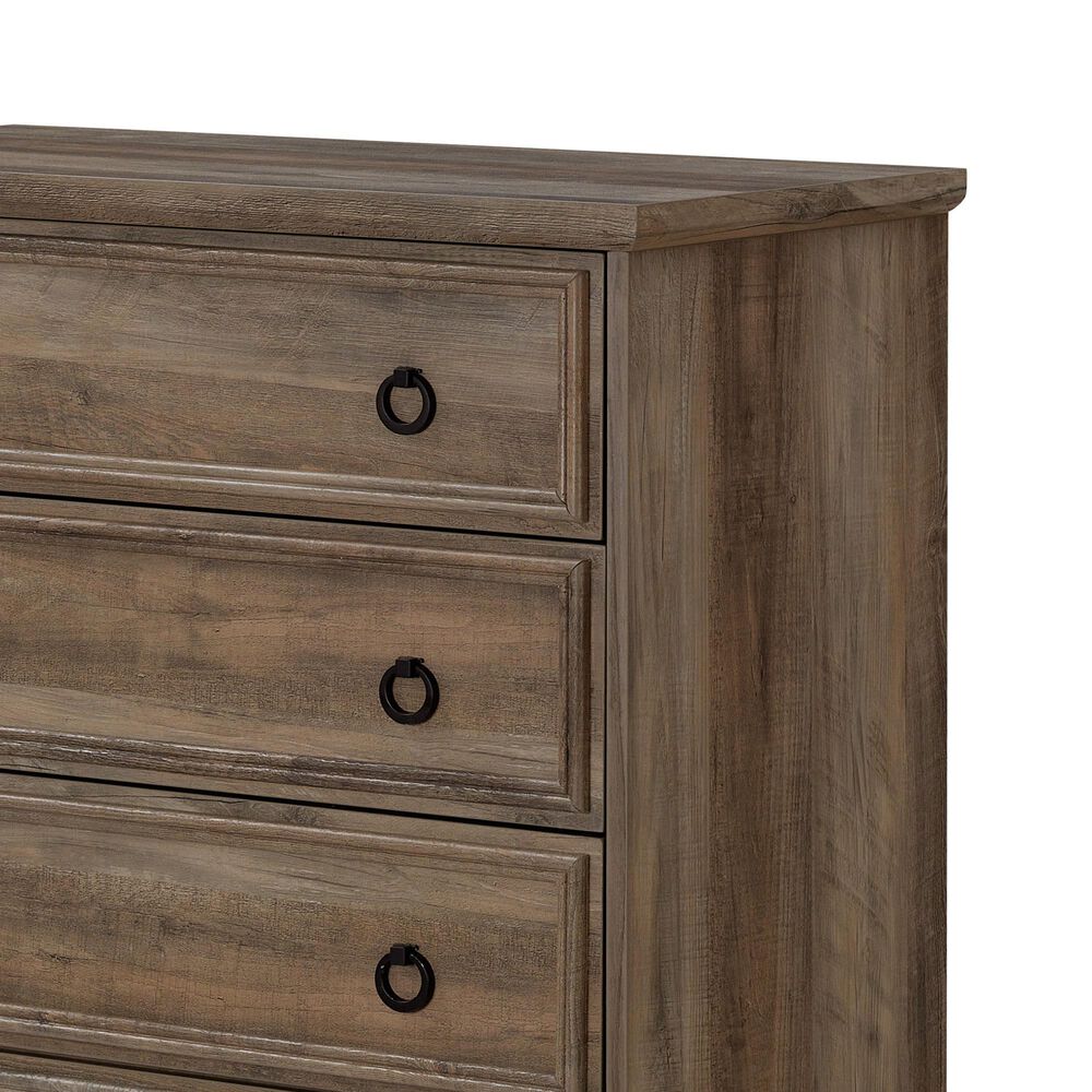 Hearth and Haven 6-Drawer Dresser in Gray Wash, , large