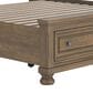 Ashley Feddinger King Storage Sleigh Bed in Chestnut Brown, , large