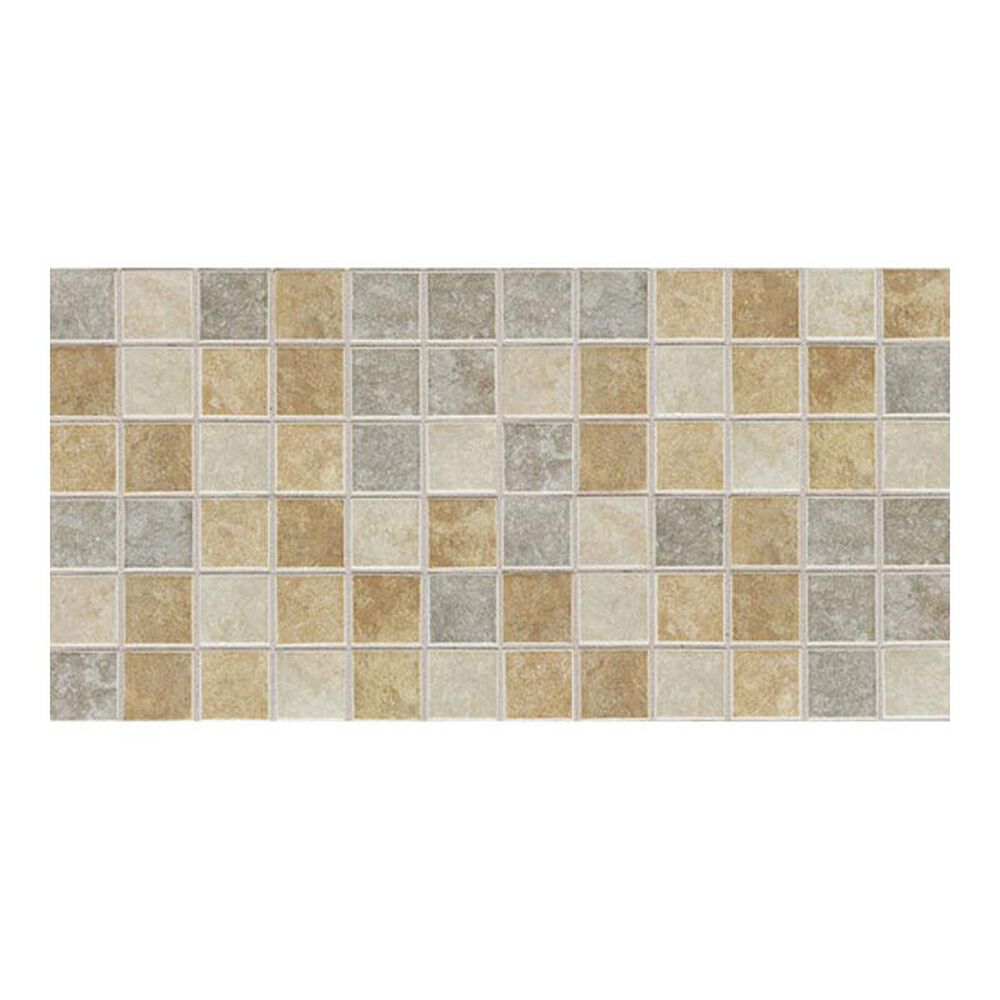 Dal-Tile Sandalo Universal Blend 12" x 24" Ceramic Mosaic Sheet, , large
