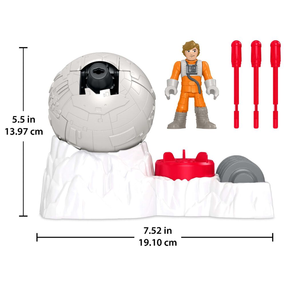 Fisher Price Imaginext Star Wars Rebel Blaster with Luke Skywalker Figure, , large