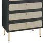Modway Chaucer 5-Drawer Chest in Black, , large