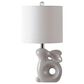 Safavieh Ruby Rabbit Table Lamp in Grey, , large