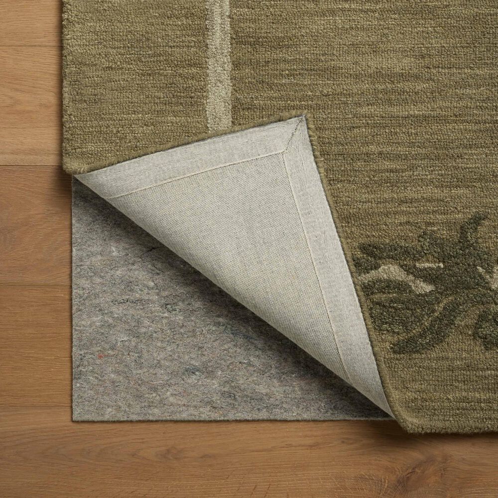 Loloi Romi Green and Forest 7'9" Square Area Rug, , large