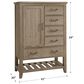 Viceray Collections Passageways 5 Drawer Door Chest in Deep Sand, , large