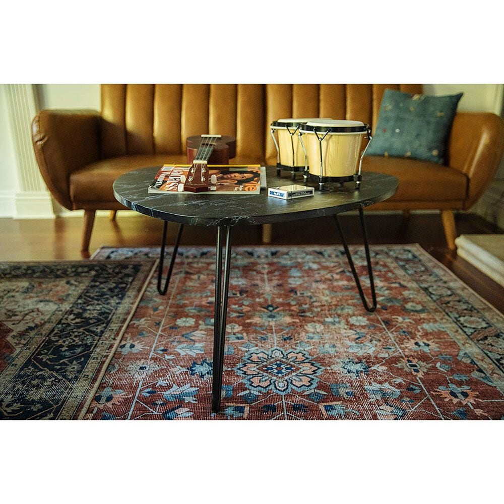 Novogratz Doheny Diana 3&#39; x 5&#39; Rust Area Rug, , large