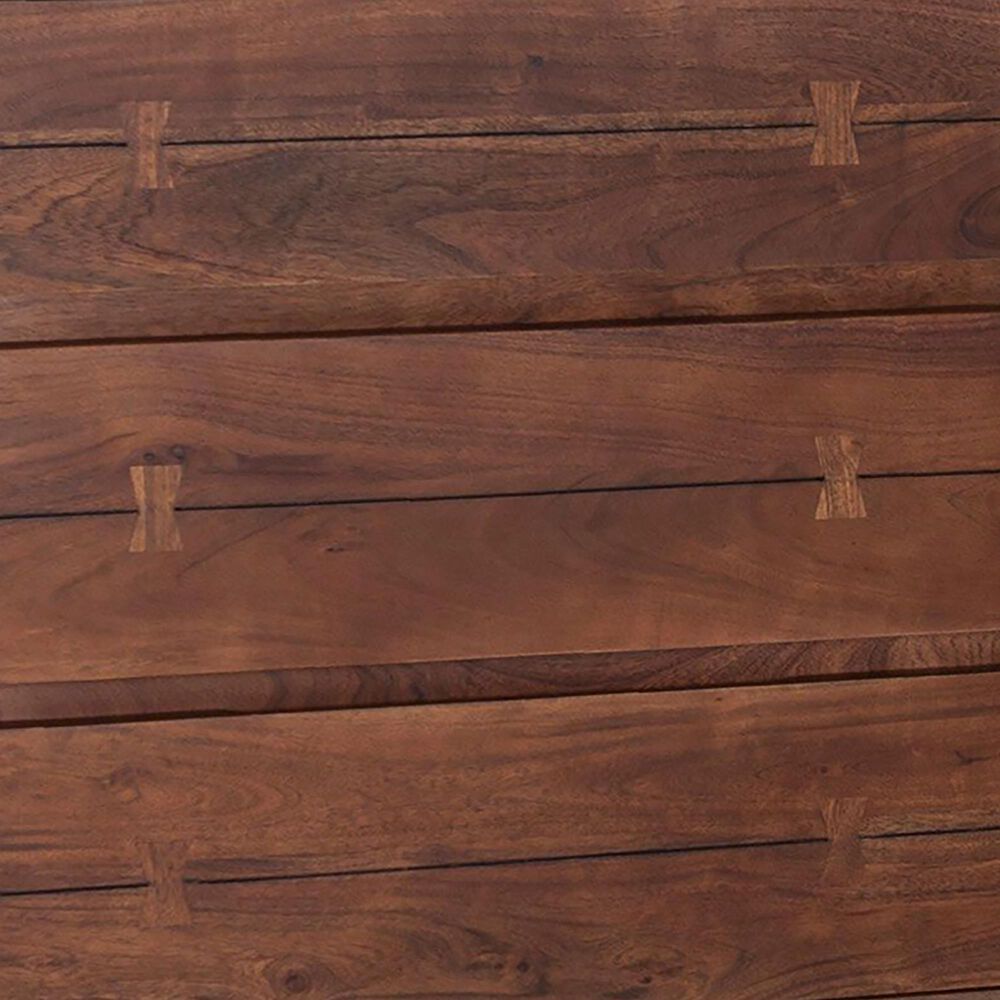 Home Trends &amp; Design Aspen 6-Drawer Dresser in Walnut and Antique Zinc, , large