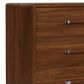 Riverside Furniture Elsie 5-Drawer Chest in Classic Walnut, , large