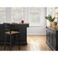 Ashley Wildenauer Dining Room Buffet in Warm Satin Black and Brown, , large