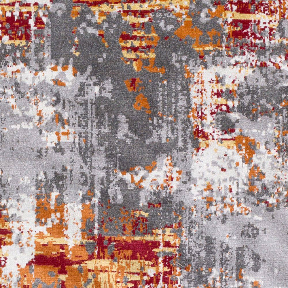 Surya Rafetus ETS-2305 7&#39;10&quot; x 10&#39;2&quot; Burnt Orange and Medium Gray Area Rug, , large