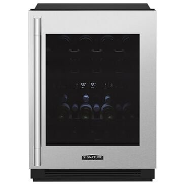Signature Kitchen Suite 24" Built-in Undercounter Wine Refrigerator - Panel Sold Separately, , large