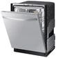 Samsung 24" Built-In Bar Handle Dishwasher with StormWash+ in Fingerprint Resistant Stainless Steel, , large