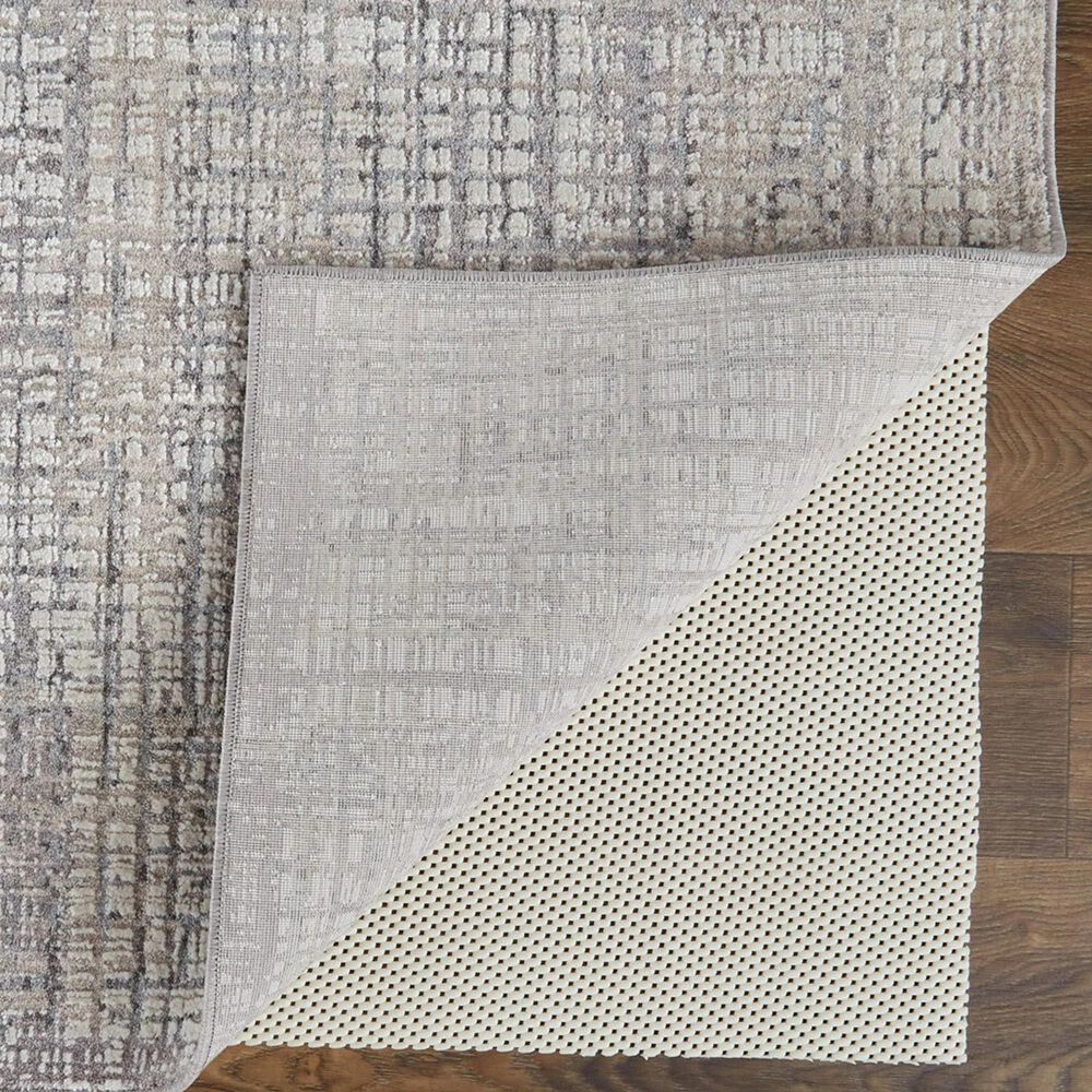 Feizy 39G4F Lennon Gray / Beige 1&#39;8&quot; x 2&#39;10&quot; Area Rug, , large
