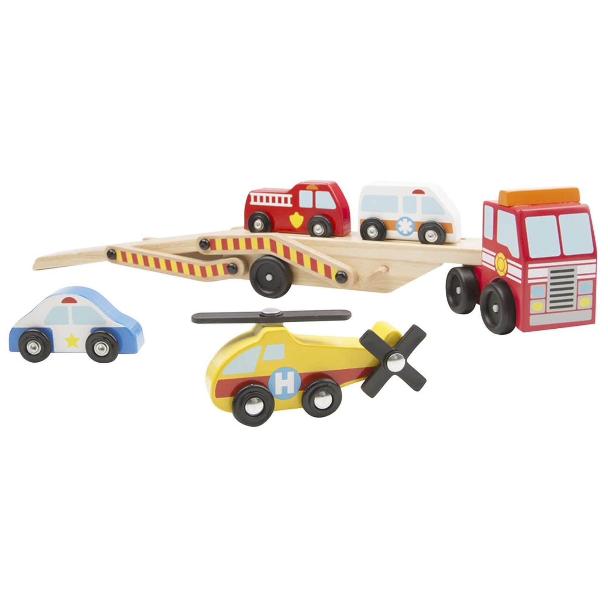 Melissa and doug rescue vehicle carrier sales