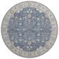 Dalyn Rug Company Hatay 8" Round Blue Area Rug, , large