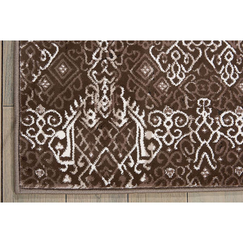 Nourison Karma KRM04 7&#39;10&quot; x 10&#39;6&quot; Mocha Area Rug, , large