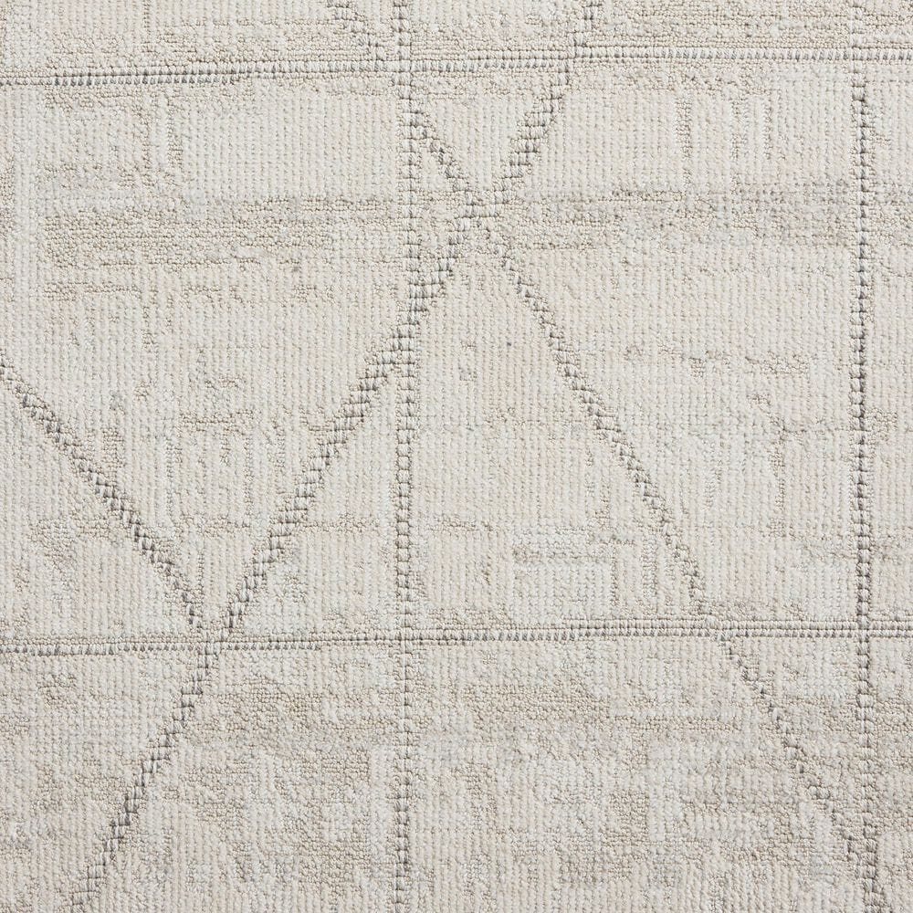 Loloi Roxie Ivory and Graphite 4' x 6' Area Rug, , large