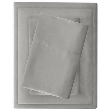 Hampton Park Madison Park 4-Piece Luxurious Brushed Microfiber Deep Pocket King Sheet Set in Grey, , large