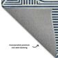 Dalyn Rug Company The Reserve TR14 Navy 9" x 12" Indoor/Outdoor Area Rug, , large