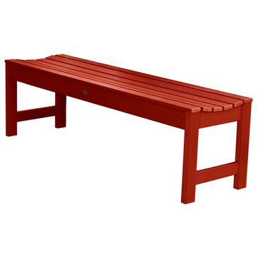 Highwood USA Lehigh 5" Picnic Bench in Rustic Red, , large