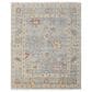 Feizy Fillmore 5" x 8" Light Gray Area Rug, , large