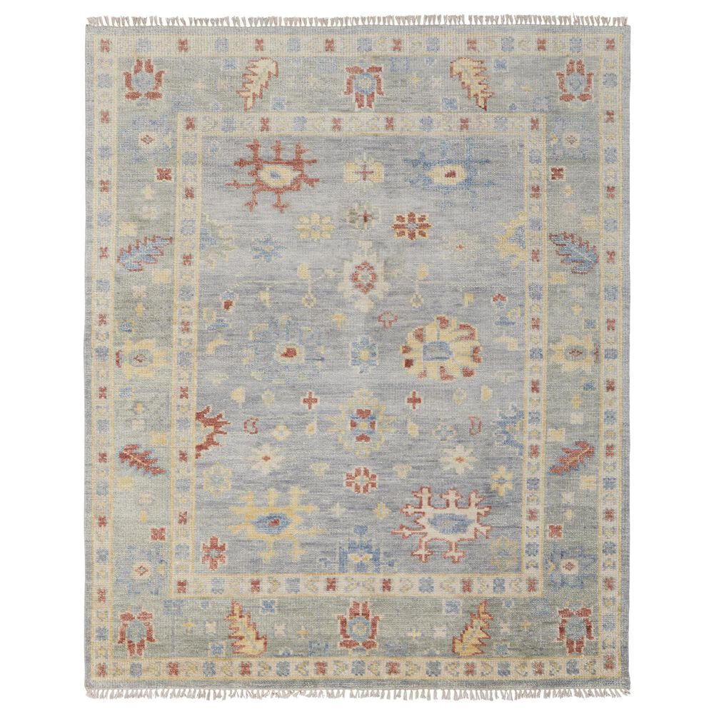 Feizy Fillmore 5" x 8" Light Gray Area Rug, , large