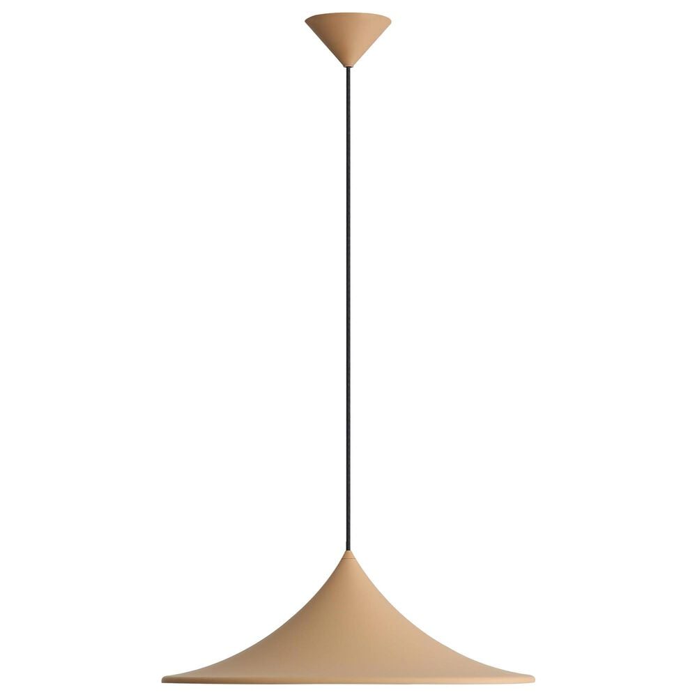 Golden Lighting Vistara 19.75" 1-Light Pendant in Latte, , large