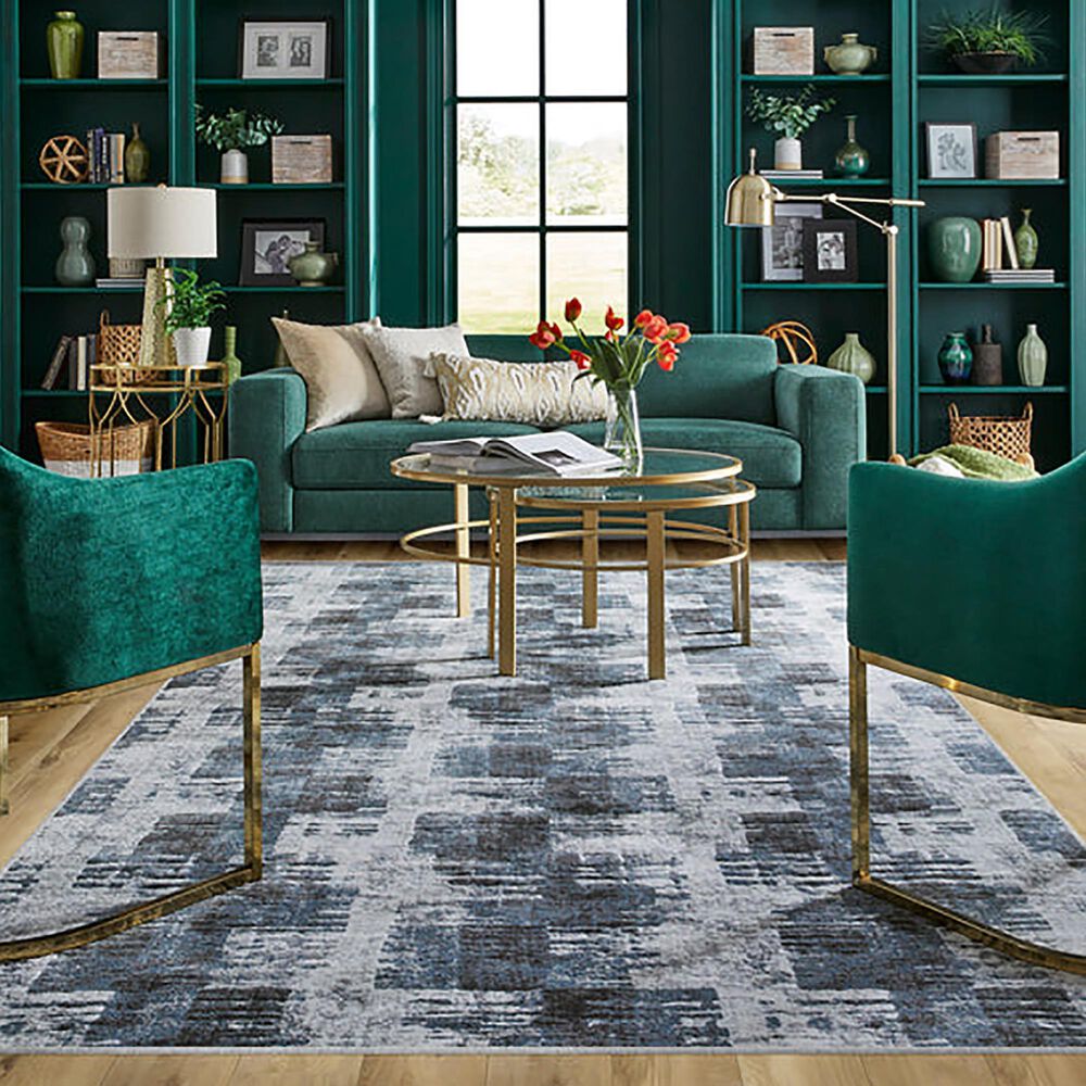 Masland Gabrielle Carpet in Indigo, , large