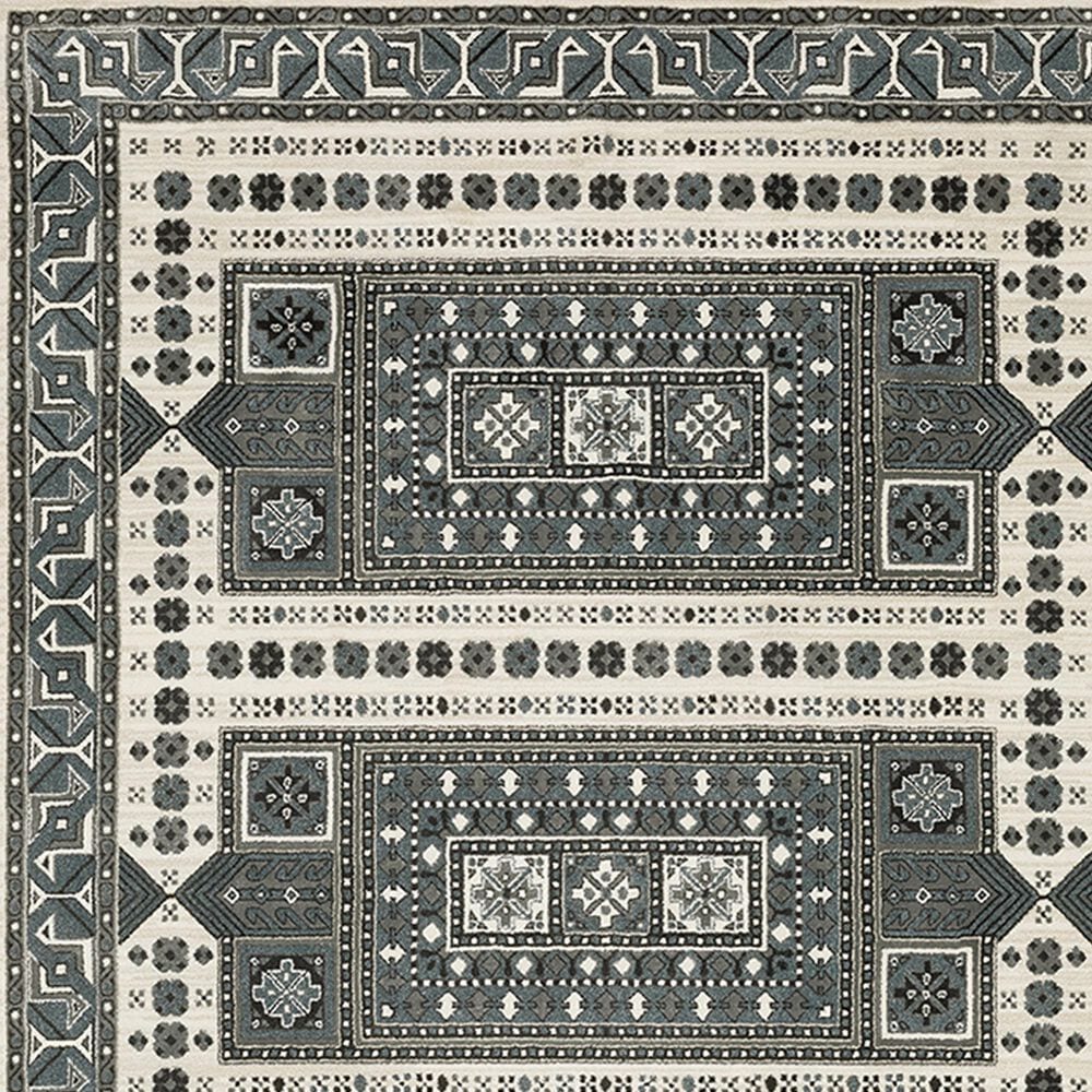 Oriental Weavers Raylan RAY01 6&#39;7&quot; x 9&#39;6&quot; Grey Area Rug, , large