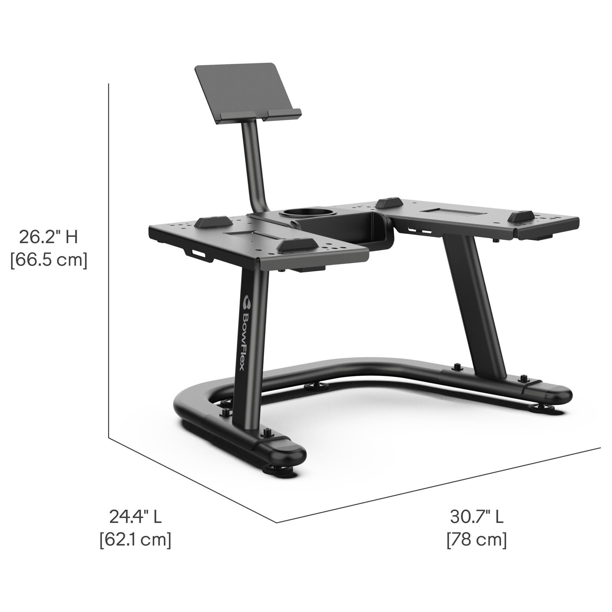 BowFlex SelectTech Adjustable Dumbbell Stand in Black