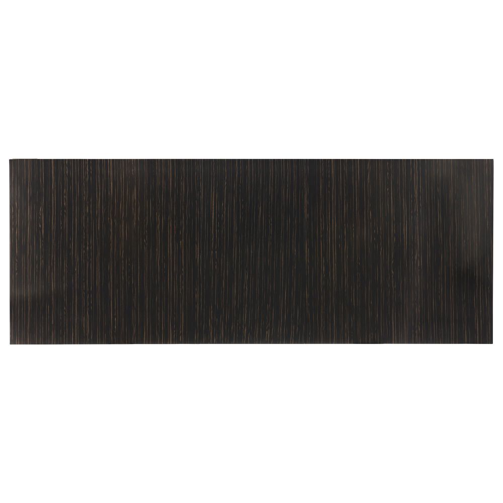 Schnadig Edge Dining Table in Striated Ebony and Lucent Bronze - Table Only, , large